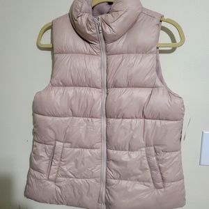 Old Navy Puffer Vest/ Jacket/ size small Light Pink/WT